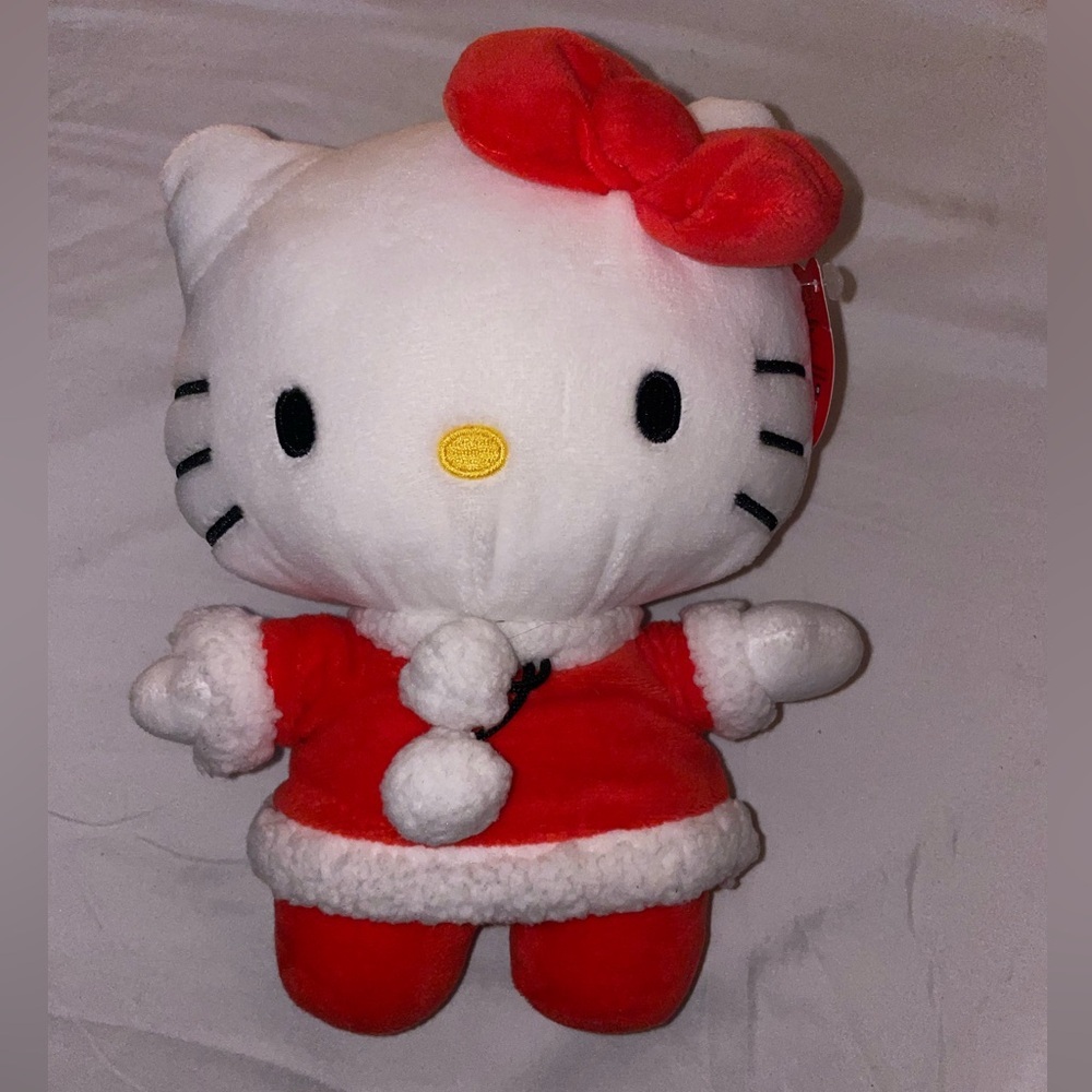 Hello Kitty Santa clause plush